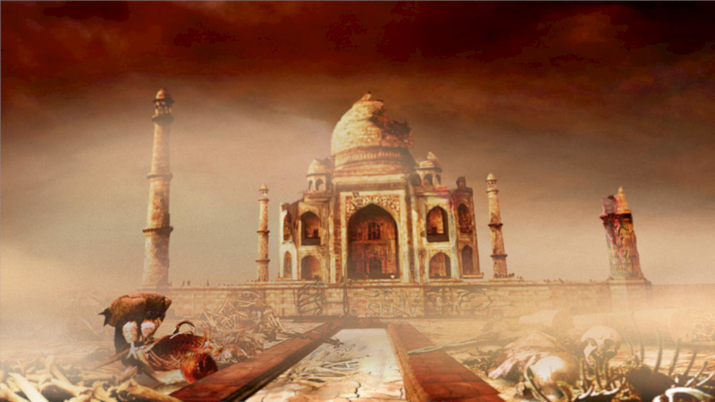 Illustration for article titled The Shattered World Of 2050 Glows With Unearthly Beauty